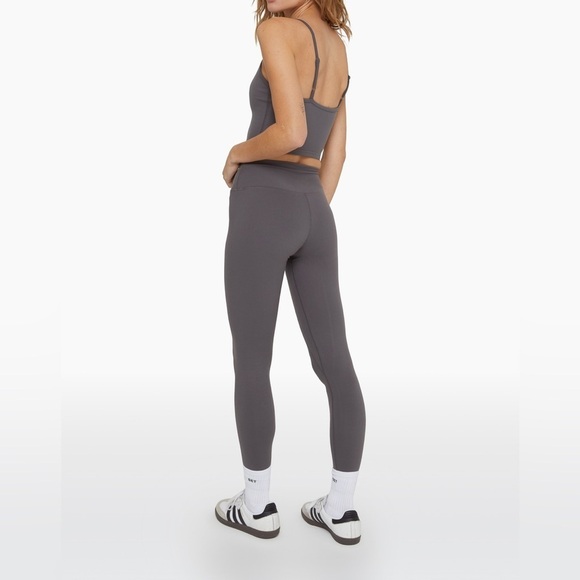 SET Active Pants - Set Active Luxeform High-Waisted Gray Leggings XS